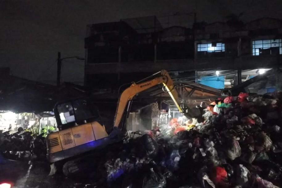 KLH Angkut 116 Ton Sampah dari Pasar Cimanggis, Respons Cepat Atasi Krisis Lingkungan di Tangsel