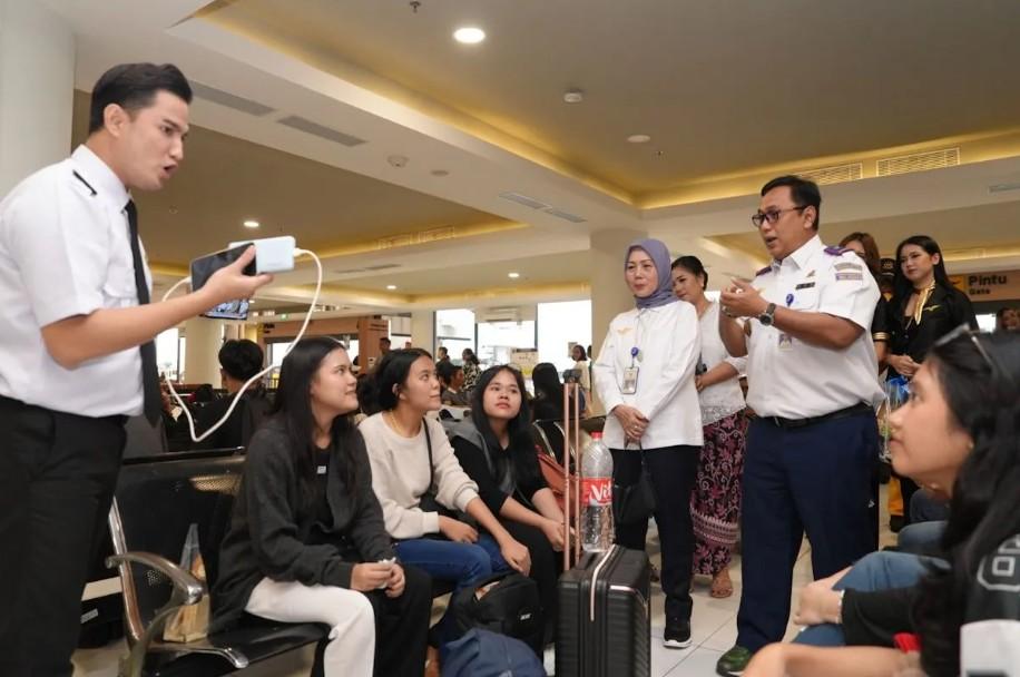 Kampanye Keselamatan Penerbangan Digencarkan di Batam Jelang Libur Natal dan Tahun Baru