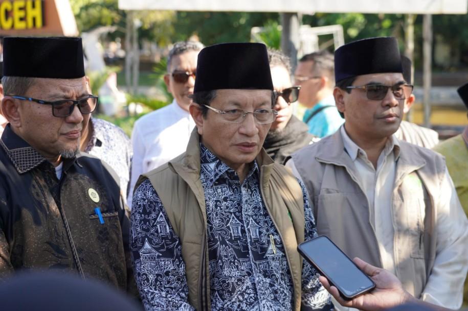 Dari UIN Ar-Raniry, Menag Pastikan Negara Hadir untuk Pendidikan Korban Banjir