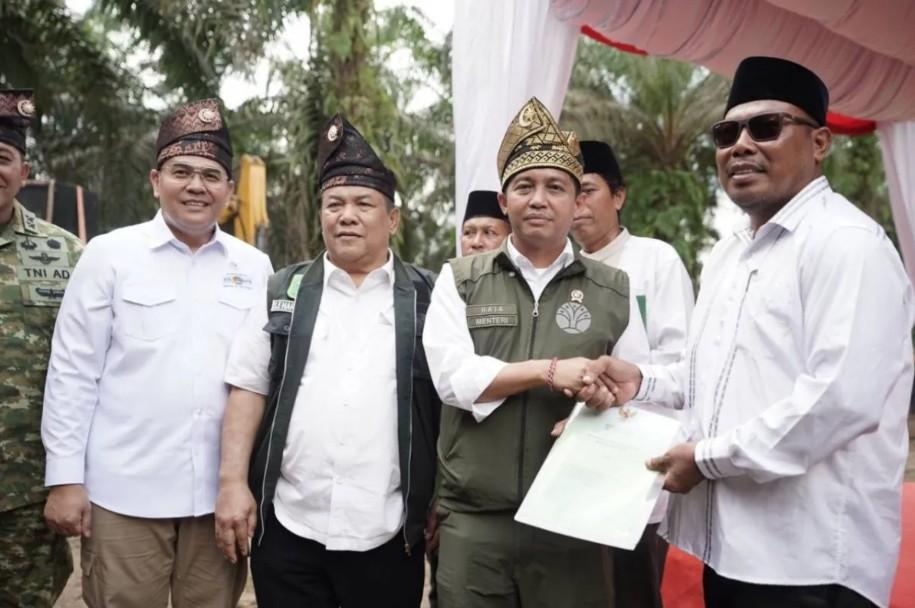 Warga Serahkan 600 Hektare Lahan Sawit, Pemerintah Mulai Restorasi Taman Nasional Tesso Nilo