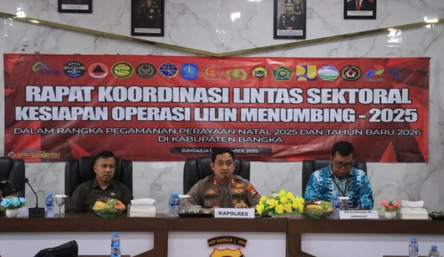 Kapolres Bangka: Toleransi Antarumat Beragama Jadi Kekuatan Menyambut Natal dan Tahun Baru 2026