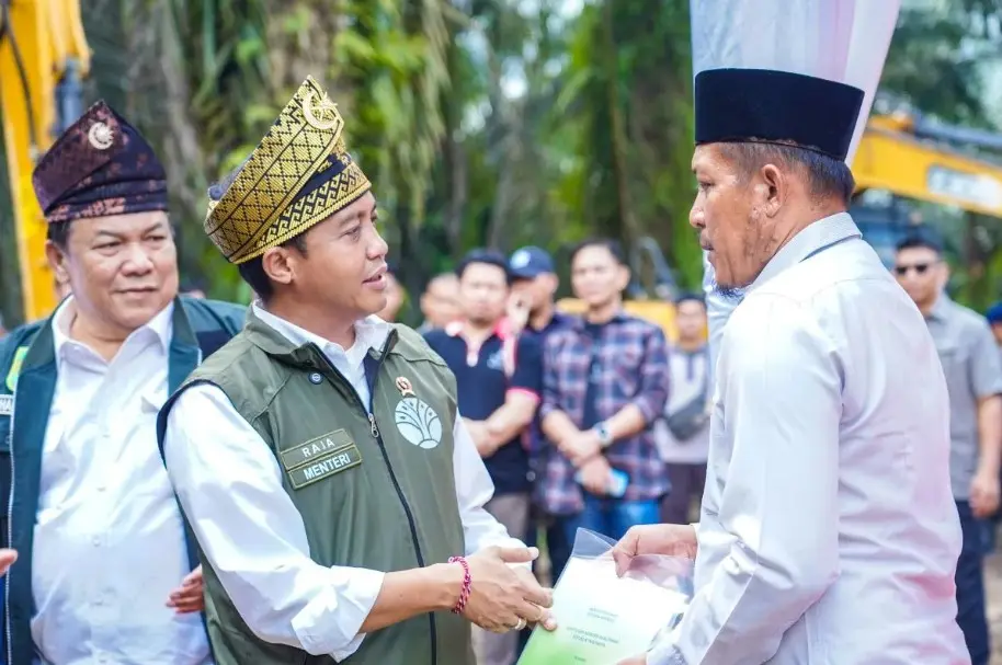 Pemerintah Mulai Relokasi Warga dari Taman Nasional Tesso Nilo, Menteri Kehutanan Tegaskan Langkah Damai dan Berkeadilan