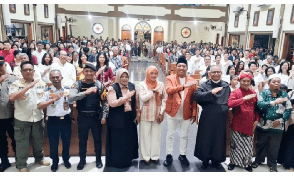 Forkopimda Situbondo Memantau Misa Natal dan Ajak Doakan Korban Bencana di Sumatera dan Aceh