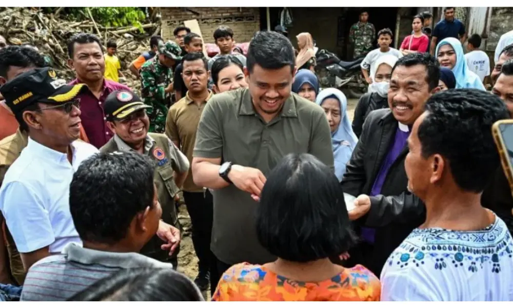 Bobby Nasution Gratiskan Sekolah untuk Korban Bencana di Sumut, Janji Pulihkan Rumah dan Lahan Warga