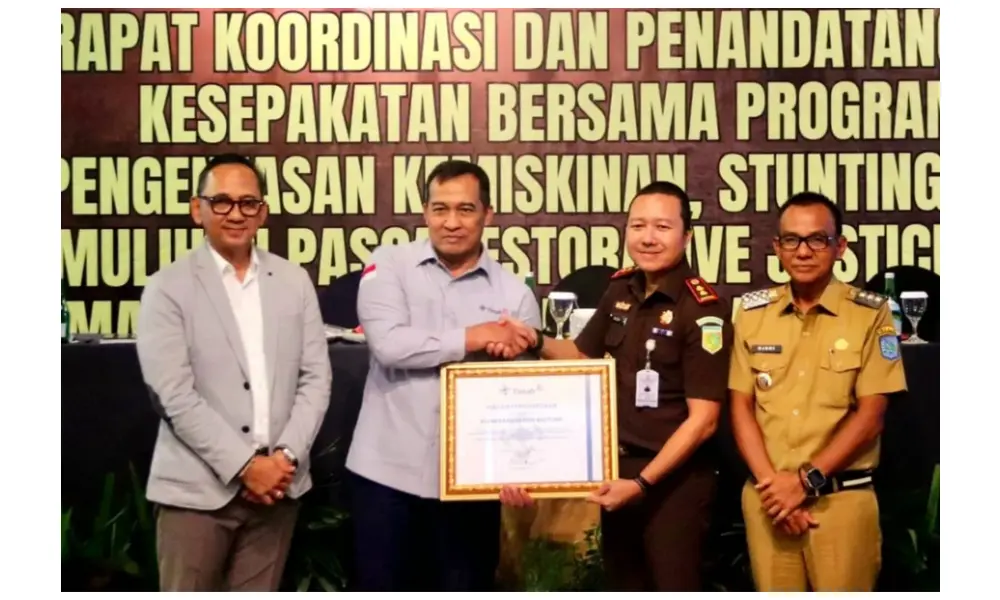 PT Timah Tbk Beri Penghargaan kepada Kejari Belitung atas Peran Strategis dalam Penyelamatan Aset dan Penertiban Tambang Ileg