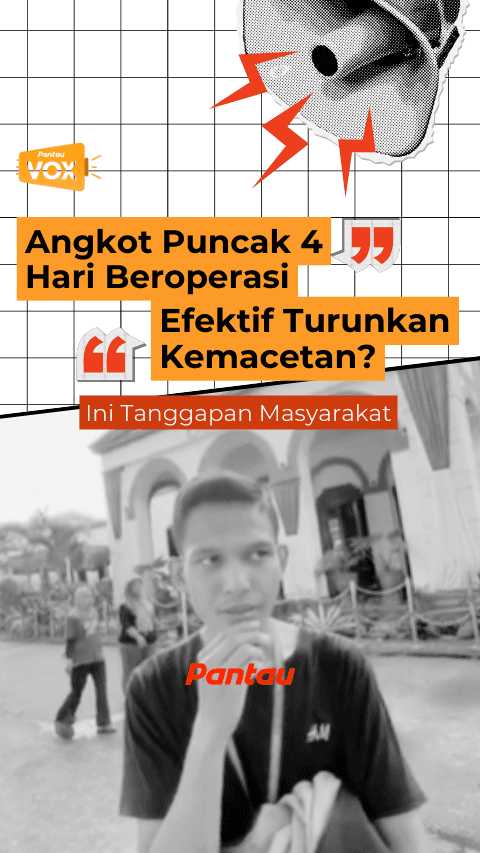 ANGKOT PUNCAK 4 HARI BEROPERASI EFEKTIF TURUNKAN KEMACETAN?