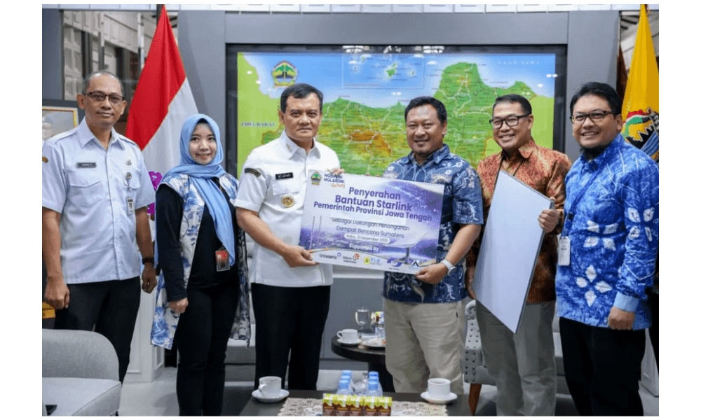 Pemprov Jateng Kirim Bantuan Perangkat Starlink ke Aceh, Dukung Komunikasi di Lokasi Bencana
