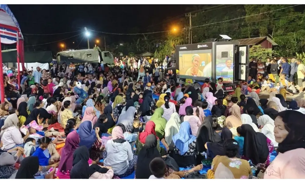 Malam Tahun Baru 2026 di Posko Pengungsian Batu Hula Meriah, Presiden Prabowo Rayakan Bersama Warga Terdampak Bencana