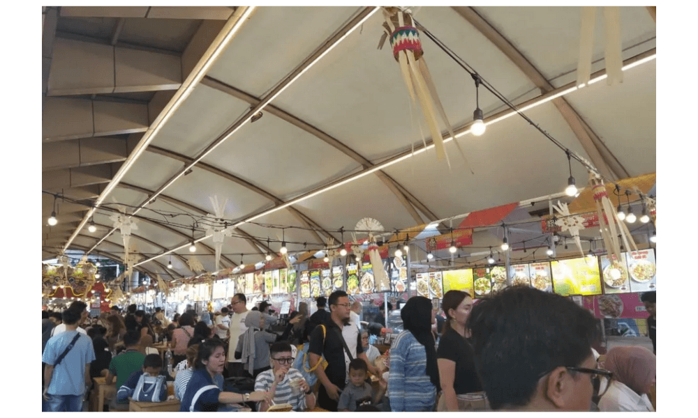 Blok M Dipadati Pengunjung Saat Tahun Baru 2026, Kuliner dan Taman Literasi Jadi Favorit Warga