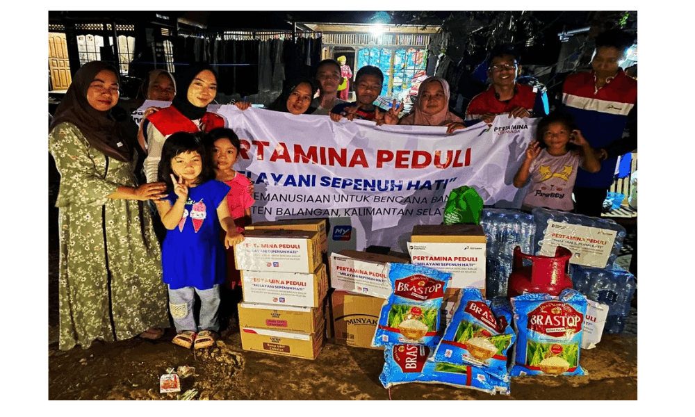 Pertamina Salurkan Bantuan Kemanusiaan untuk Korban Banjir Balangan, Kalimantan Selatan