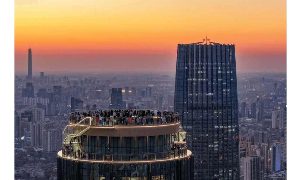 Tianjin Resmikan Dua Dek Observasi Baru, Jadi Magnet Wisatawan Saat Libur Tahun Baru