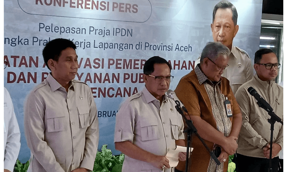 Mendagri Tito: SPBU, Listrik, dan Internet Mulai Pulih di Lokasi Bencana Sumatera dan Aceh