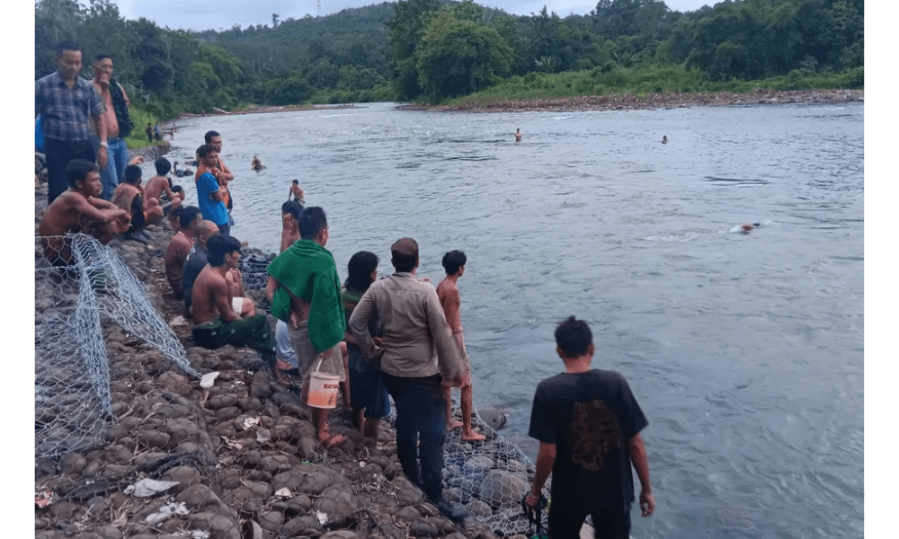 Terseret Arus Saat Berenang, Buruh Harian Ditemukan Tewas di Sungai Ogan OKU