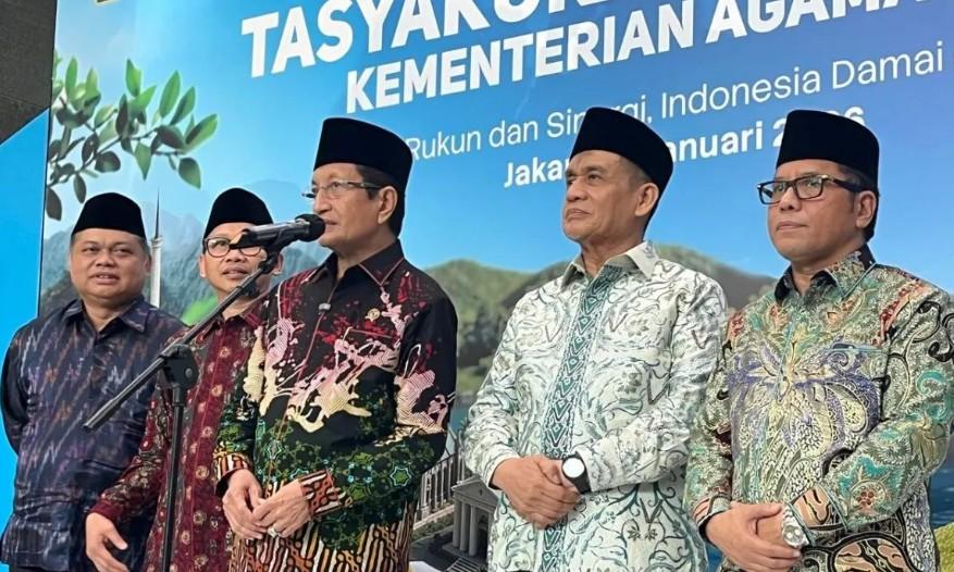 Kemenag Salurkan Rp155 Miliar untuk Pemulihan Bencana di Sumatera, Fokus Pulihkan Masjid dan Madrasah