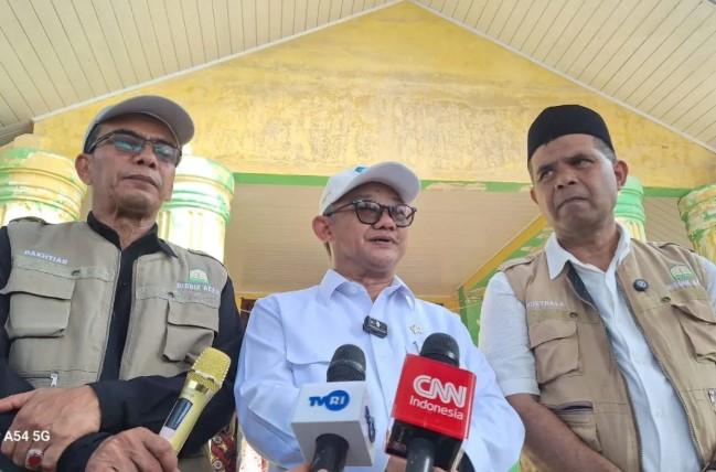 Mendikdasmen Sebut 18 Sekolah di Aceh Belajar di Tenda Akibat Banjir dan Longsor