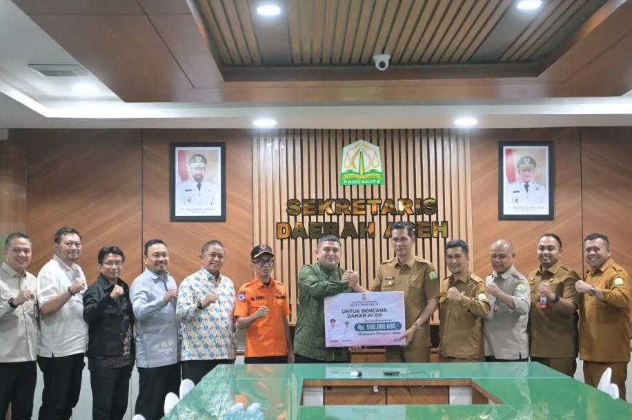 Pemerintah Kota Makassar Salurkan Bantuan Rp500 Juta untuk Bencana Banjir dan Longsor di Aceh