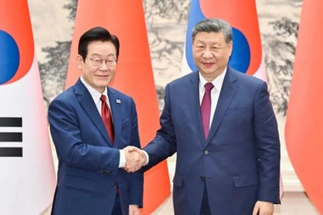 Xi Jinping dan Lee Jae Myung Sepakat Perkuat Hubungan Strategis China-Korsel dalam Kunjungan Kenegaraan di Beijing