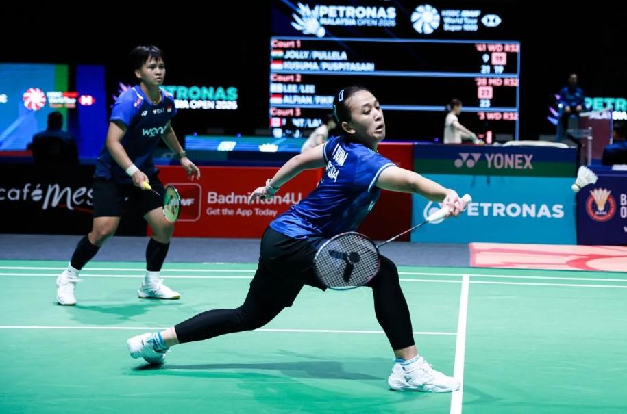 Ana/Meilysa Lolos ke 16 Besar Malaysia Open 2026 Usai Menang Dramatis atas Ganda India