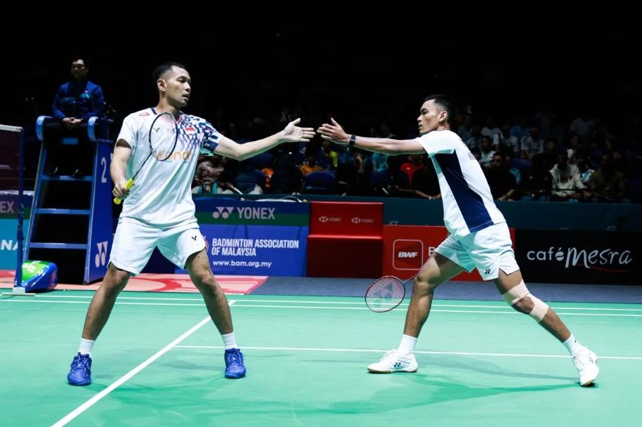 Fajar/Fikri Menang Dramatis atas Wakil Taiwan di Malaysia Open 2026, Fokus Pemulihan Jelang 16 Besar