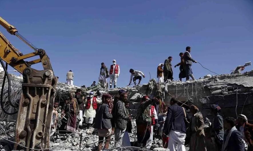 Serangan Udara Koalisi Arab di Yaman Tewaskan 20 Orang, Termasuk Perempuan dan Anak-anak
