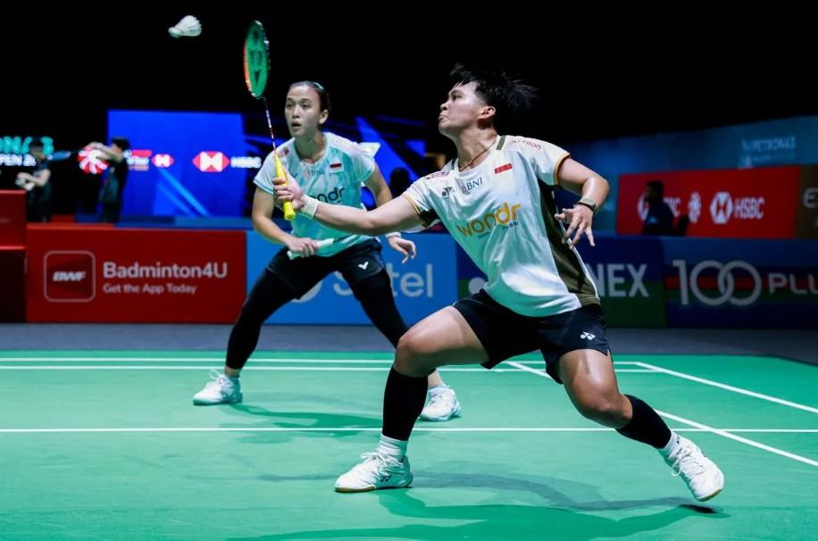 Ganda Putri Ana/Trias Akhiri Rekor Buruk dan Singkirkan Pearly/Thinaah di Malaysia Open 2026