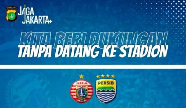 Polda Metro Jaya Imbau The Jakmania Tak Datang ke GBLA Saat Laga Persib vs Persija