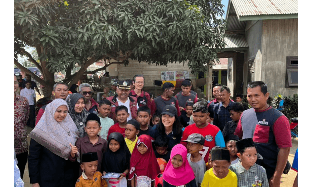 Veronica Tan dan Artha Graha Peduli Tinjau Pemulihan Pascabencana di Aceh Timur, Soroti Peran Perempuan dan Ketahanan Keluarg