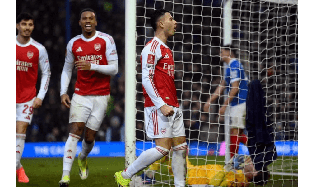 Hat-trick Martinelli Antar Arsenal Bungkam Portsmouth 4-1 di Babak 32 Besar Piala FA
