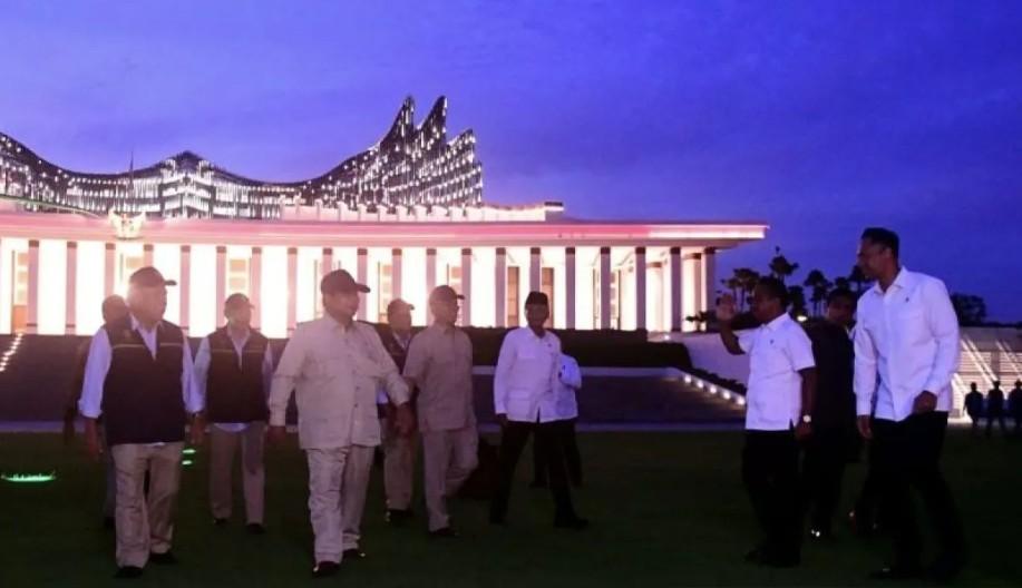 Presiden Prabowo Instruksikan Koreksi Desain dan Percepatan Pembangunan Kawasan Inti IKN