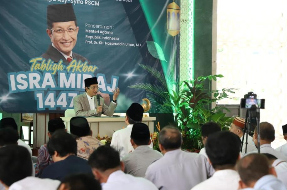 Peringati Isra’ Mi’raj, Menag Tekankan Masjid sebagai Jalan Perubahan Umat