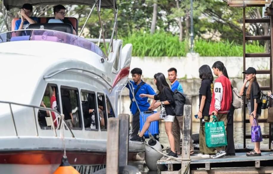 Pelayaran Kapal Cepat dari Muara Angke ke Kepulauan Seribu Kembali Dibuka setelah Tiga Hari Dihentikan karena Cuaca Buruk
