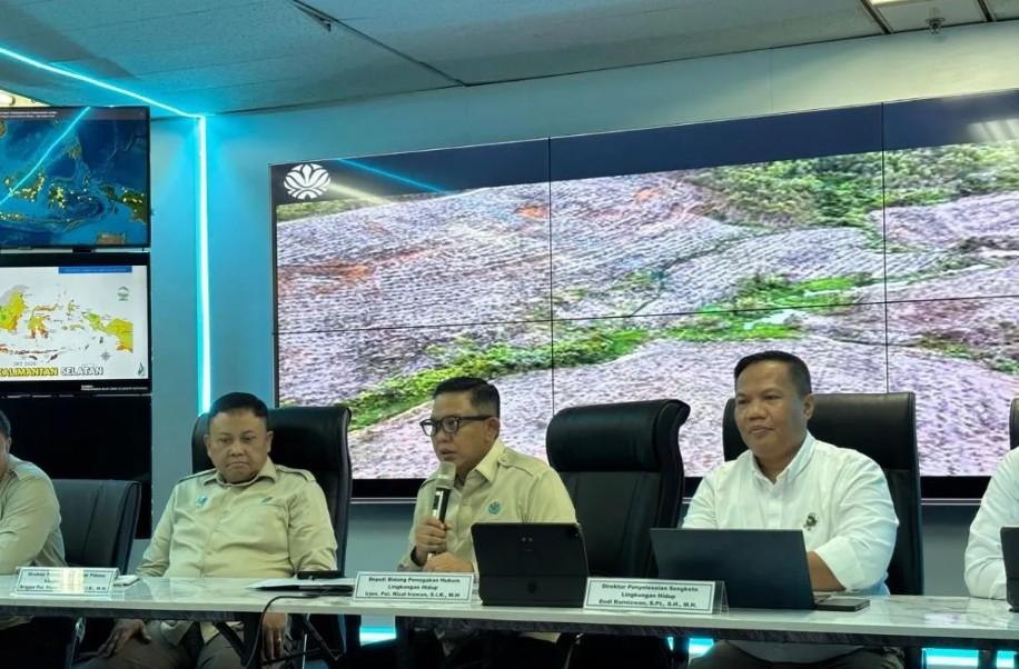 KLH Gugat Enam Perusahaan Senilai Rp4,8 Triliun atas Kerusakan Lingkungan Penyebab Banjir di Sumatera
