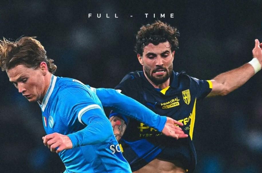 Napoli Gagal Menang, Ditahan Imbang Parma Tanpa Gol di Laga Tunda Liga Italia