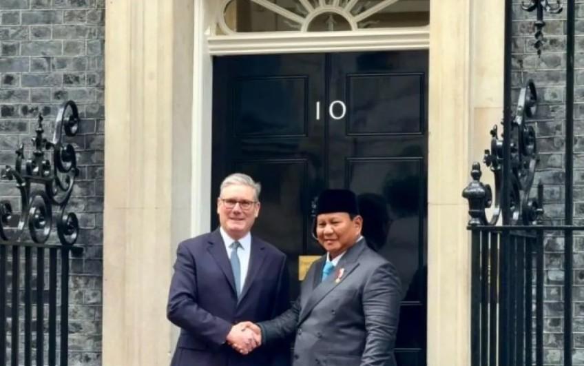 Pertemuan Strategis Kedua, Presiden Prabowo Temui PM Inggris Keir Starmer di London Bahas Kerja Sama Maritim dan Pendidikan