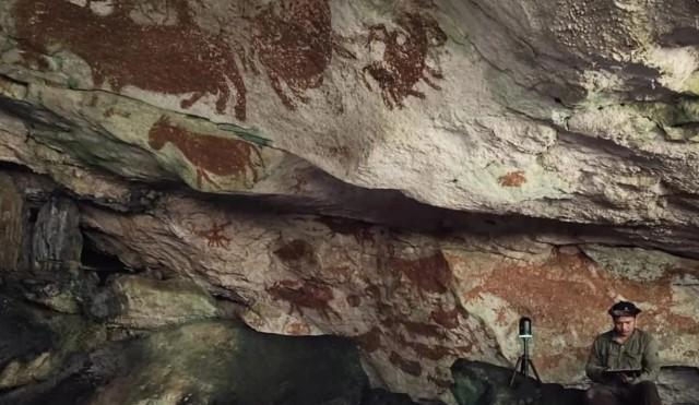 Peneliti BRIN dan Australia Temukan Seni Cadas Cap Tangan Tertua Dunia Berusia 67.800 Tahun di Pulau Muna