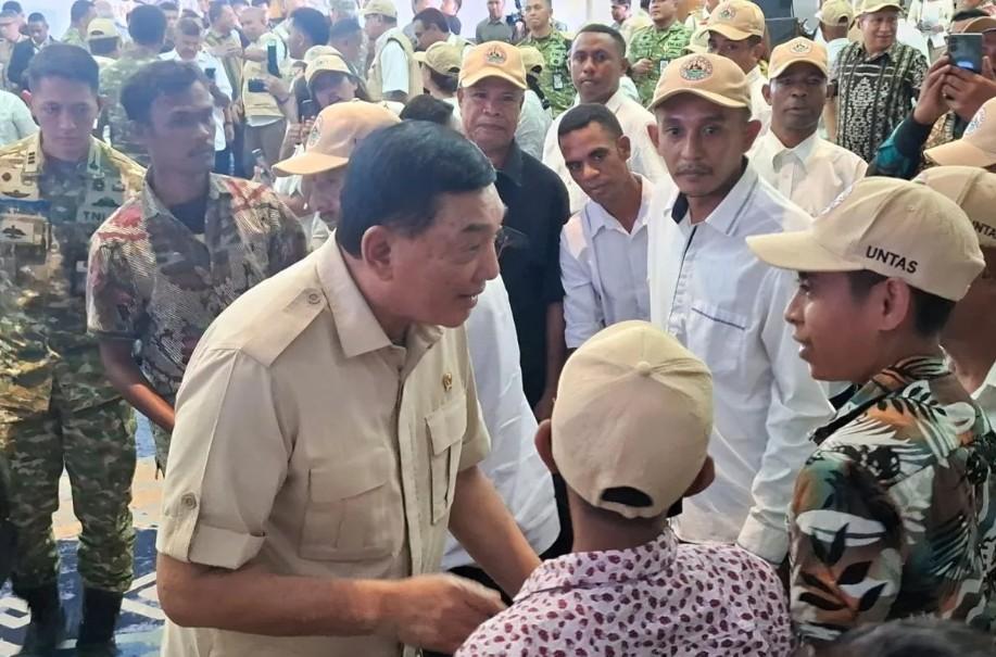 Menhan Sjafrie Sjamsoeddin Temui Sahabat Lama di Kupang, Ajak Untas Dukung Program Pemerintah