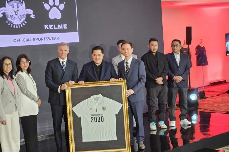 PSSI Gandeng Kelme sebagai Apparel Resmi Timnas Hingga 2030, Jersi Baru Diluncurkan Maret 2026