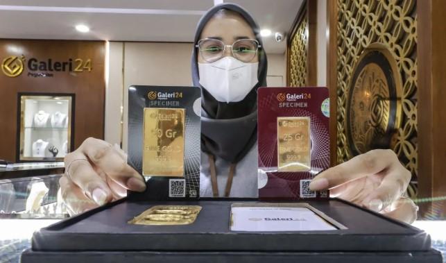 Harga Emas Pegadaian Melonjak Tajam, Emas UBS Sentuh Rp2,9 Juta per Gram