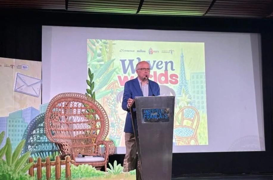 Rotan Jadi Simbol Penghubung Budaya Indonesia-Prancis Lewat Buku Anak "Woven Worlds"