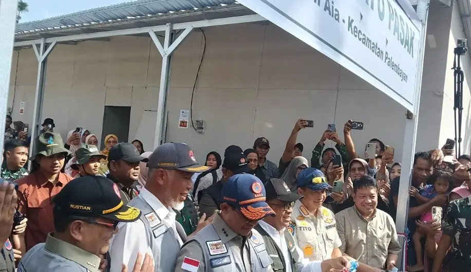 Hunian Sementara untuk Penyintas Bencana Diresmikan di Agam, Bukti Percepatan Pemulihan oleh Pemerintah