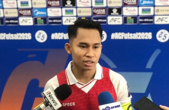 Kapten Timnas Futsal Iqbal Tegaskan Tak Ada Perlakuan Khusus Saat Indonesia Hajar Korea Selatan 5-0