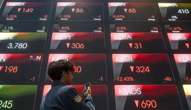 IHSG Dibuka Anjlok 6,66 Persen, LQ45 Turut Terkoreksi Tajam Rabu Pagi