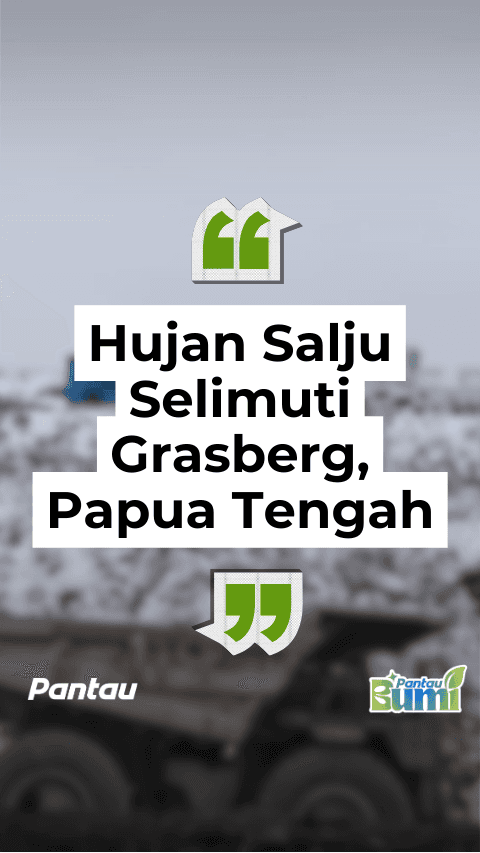 HUJAN SALJU SELIMUTI, GRASBERG PAPUA TENGAH