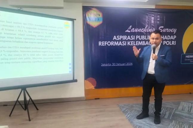 Survei CISA: 81,2 Persen Publik Tolak Polri di Bawah Kementerian, Dorong Indepedensi Tetap Dijaga