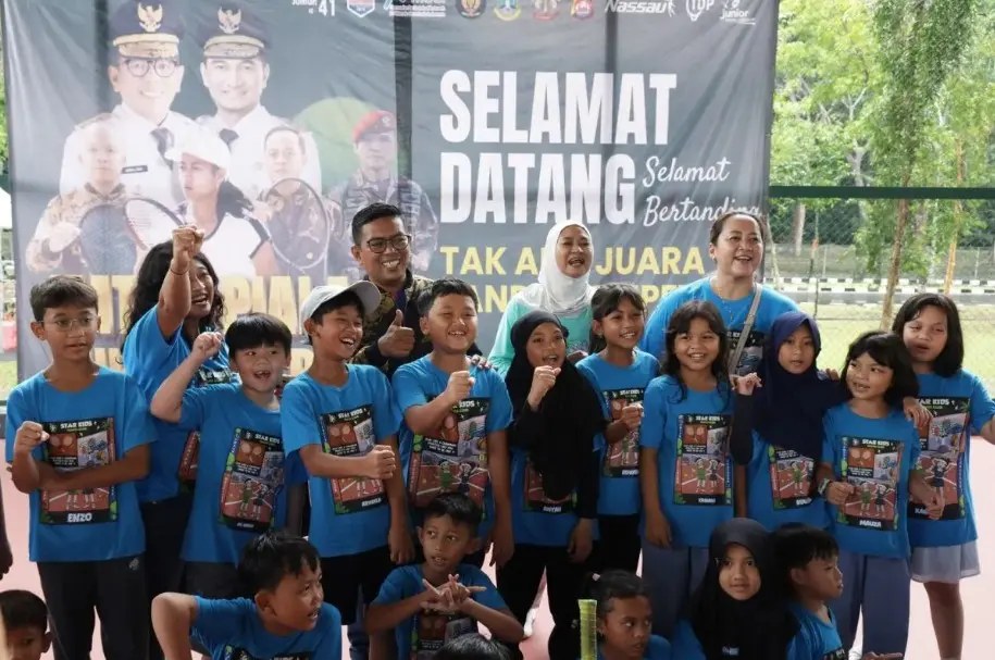 Gubernur Banten Dorong Pembinaan Atlet Muda lewat Kejurnas Tenis Junior Piala Gubernur