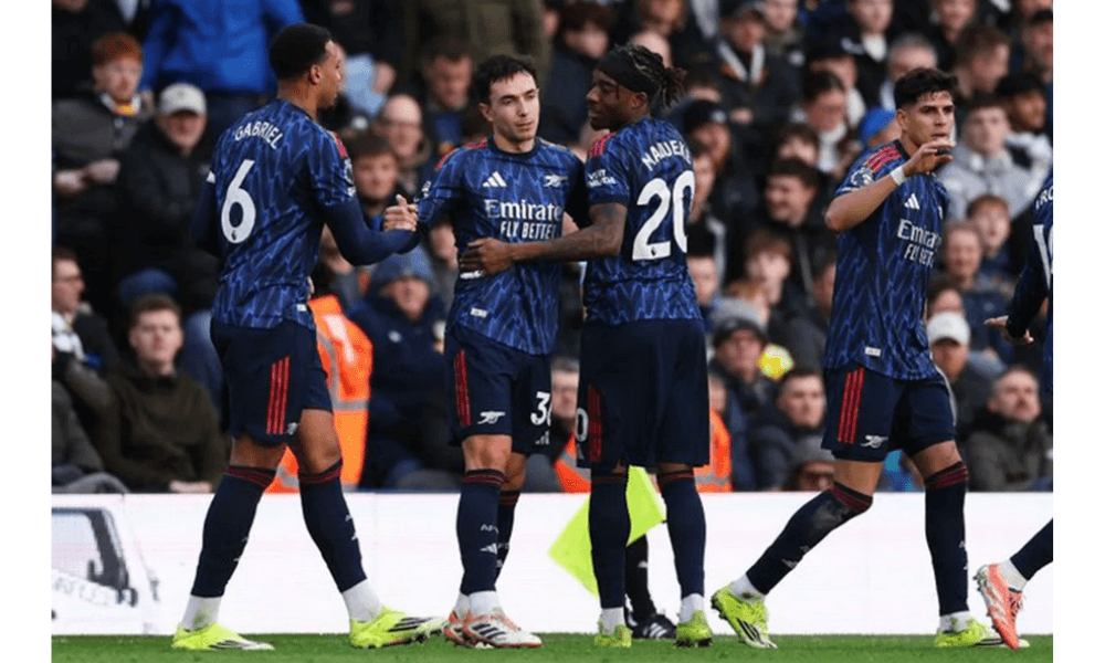 Arsenal Hancurkan Leeds 4-0 di Elland Road, Kembali ke Puncak Klasemen dengan Unggul Tujuh Poin