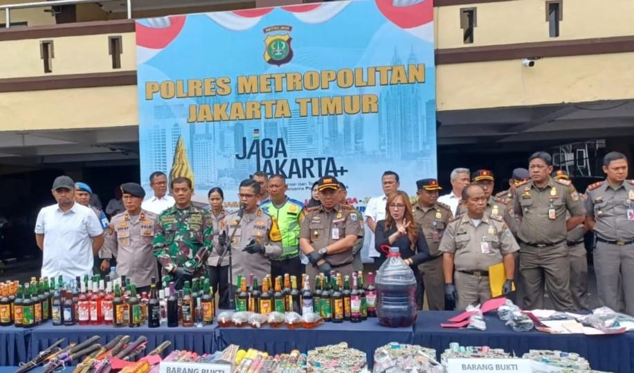 Operasi Pekat Jaya 2026 Digelar Serentak, Polres Metro Jakarta Timur Fokus Cegah Tawuran dan Penyakit Masyarakat
