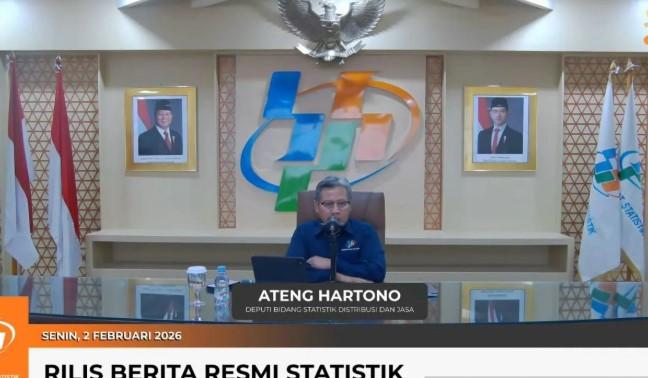 Inflasi Indonesia Januari 2026 Tercatat 3,55 Persen, BPS Catat Deflasi Bulanan