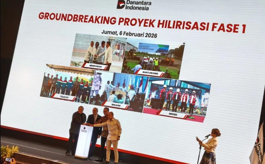 Pemerintah Resmi Groundbreaking Enam Proyek Hilirisasi Senilai Rp110 Triliun di 13 Daerah