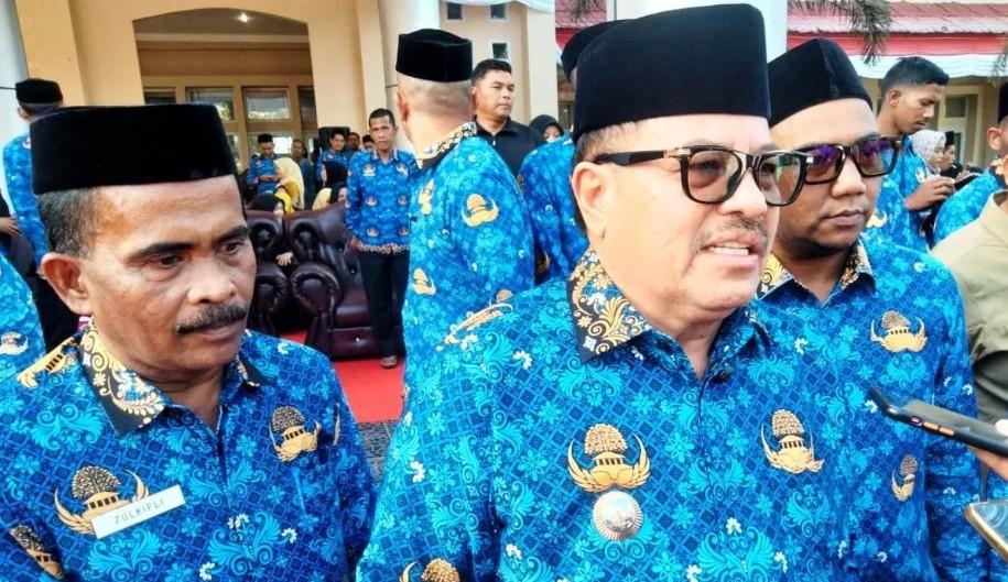 Pembangunan 570 Huntara untuk Korban Banjir Bandang Nagan Raya Sudah Capai 40 Persen